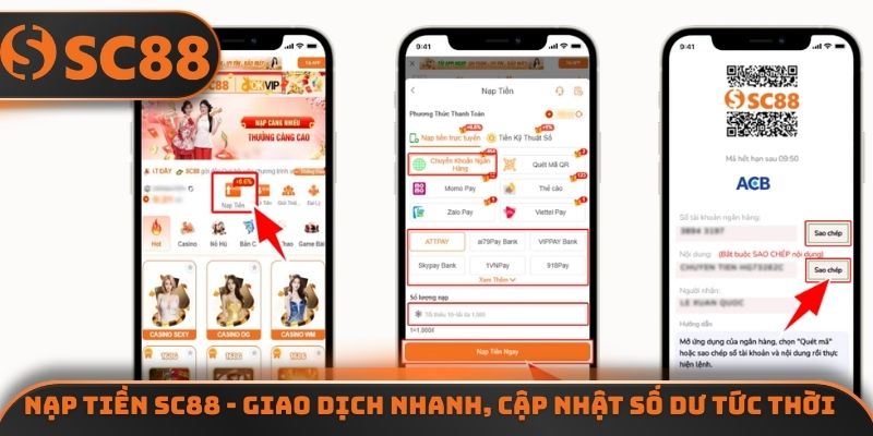 nạp tiền SC88